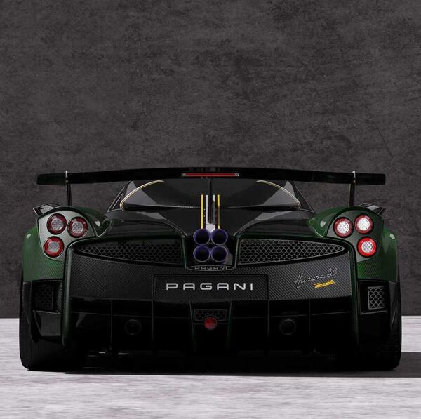 Pagani Huayra BC Pacchetto Tempesta: Carbon, Spoiler und Leistung im Überfluss